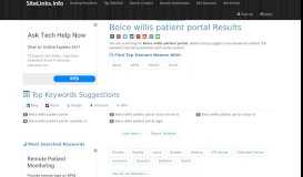 
							         Boice willis patient portal Results For Websites Listing - SiteLinks.Info								  
							    