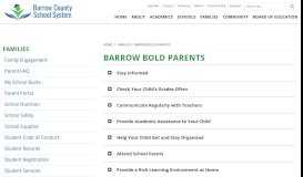 
							         Bold Parent | Barrow County School System								  
							    