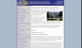 
							         BOLE- OFFICIAL PAGE NEW YORK STATE BAR EXAMINATION								  
							    