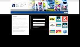 
							         Bolton Adhesives Brand Portal								  
							    