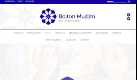
							         Bolton Muslim Girls' School								  
							    