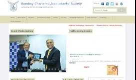 
							         Bombay Chartered Accountants' Society								  
							    