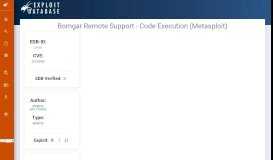 
							         Bomgar Remote Support - Code Execution (Metasploit)								  
							    