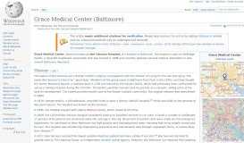 
							         Bon Secours Hospital (Baltimore) - Wikipedia								  
							    