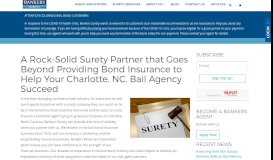 
							         Bond Insurance Charlotte | Bankers Surety								  
							    