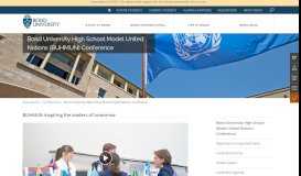 
							         Bond University High School Model United Nations Conference | Bond ...								  
							    