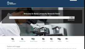 
							         Bond University Research Portal								  
							    
