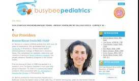
							         Bonnie Blazar Feola, MD, FAAP | Bountiful, UT | Busy Bee Pediatrics, Inc								  
							    