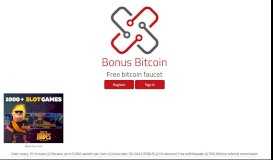 
							         Bonus Bitcoin - free bitcoin faucet								  
							    