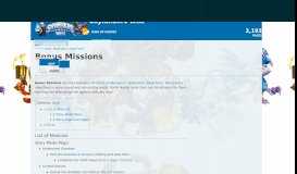 
							         Bonus Missions | Skylanders Wiki | FANDOM powered by Wikia								  
							    