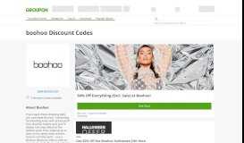 
							         boohoo Discount Codes & Promo Codes for Australia - June - Groupon								  
							    