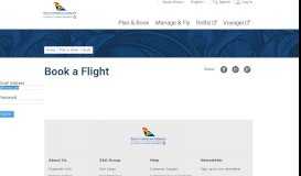
							         Book a Flight - South African Airways								  
							    