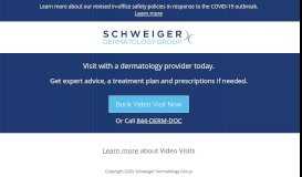 
							         Book An Appointment 212 283 3000 - Schweiger Dermatology Group								  
							    