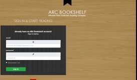 
							         Book Shelf (IRLA - ARC Bookshelf								  
							    
