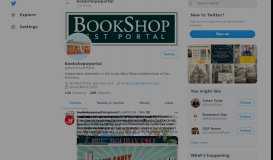 
							         Book Shop W. Portal (@BookShopWPortal) | Twitter								  
							    
