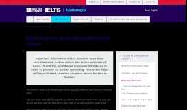 
							         Book your IELTS test | British Council								  
							    