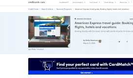 
							         Booking a trip with American Express Travel - CreditCards.com								  
							    
