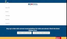 
							         Booking | FCM Travel Solutions								  
							    