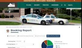 
							         Booking Report | Larimer County								  
							    