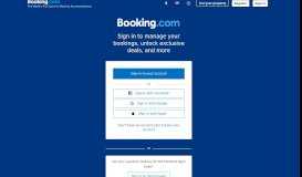 
							         Booking.com login | Sign in to Booking.com								  
							    