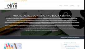 
							         Bookkeeping Course | Financial Management Course | Elmi								  
							    