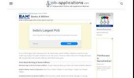 
							         Books-A-Million Application, Jobs & Careers Online - Job-Applications ...								  
							    
