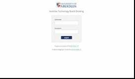 
							         Booth Booking System | Assistive Technology | The University of ...								  
							    