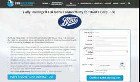 
							         Boots UK Fully-managed EDI | B2BGateway								  
							    