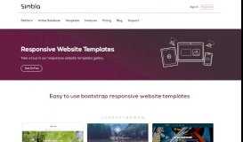 
							         Bootstrap website templates | Responsive Website Templates - Simbla								  
							    