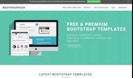 
							         Bootstrapious - Free Bootstrap Themes & Templates								  
							    