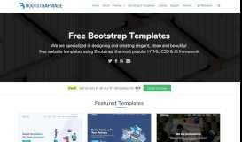 
							         BootstrapMade: Free Bootstrap Themes and Website Templates								  
							    