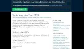 
							         Border Inspection Posts (BIPS) | Department of Agriculture ...								  
							    