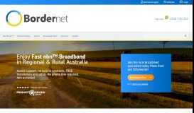 
							         Bordernet: NBN™ Rural Internet | No Phone Line Broadband								  
							    