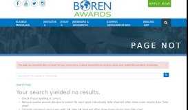 
							         Boren Scholarship Portal Guide - Boren Awards								  
							    