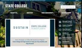 
							         Borough of State College Government | Official Website								  
							    