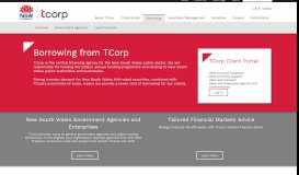 
							         Borrowing from TCorp - New South Wales Treasury Corporation								  
							    