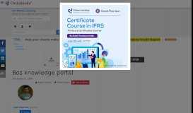
							         Bos knowledge portal - CAclubindia								  
							    