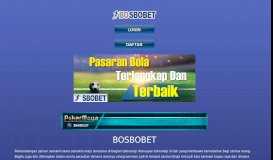 
							         Bosbobet - Sbobetcc - Sbobet Casino								  
							    
