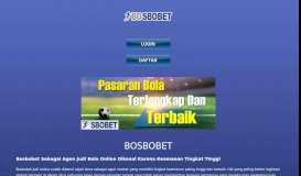 
							         Bosbobet - Web Alternatif Bosbobet								  
							    