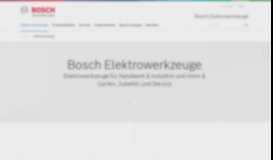 
							         Bosch Elektrowerkzeuge: Bosch PowerTools								  
							    