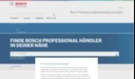 
							         Bosch Händler in Ihrer Stadt | Bosch Professional								  
							    