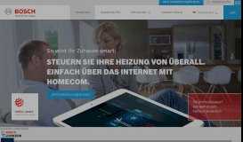 
							         Bosch HomeCom - Smart Home beginnt mit smarten Heizungen								  
							    