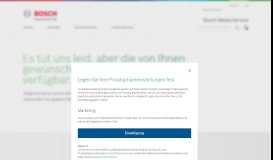 
							         Bosch introduces new Remote Service Portal - Bosch Media Service								  
							    