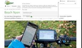 
							         Bosch Nyon Update 2018 vorbereiten » GPS Radler								  
							    