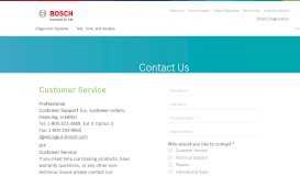 
							         Bosch Service and Support | Contact Bosch Diagnostics								  
							    