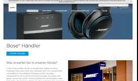 
							         Bose® Stores								  
							    
