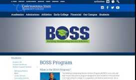 
							         BOSS | Chattanooga State Community College								  
							    