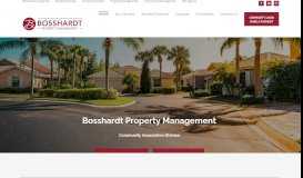
							         Bosshardt Property Management								  
							    