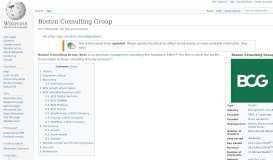 
							         Boston Consulting Group - Wikipedia								  
							    