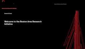 
							         Boston Data Portal - Boston Area Research Initiative								  
							    